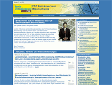 Tablet Screenshot of fdp-bzv-braunschweig.de